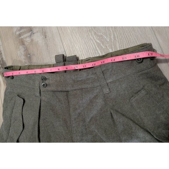 Vintage 1960 Bundeswehr Wool Field Pants Neiman & Co M60 German Army 34x32 - Picture 12 of 14